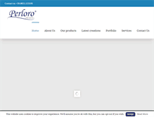 Tablet Screenshot of perloro.com
